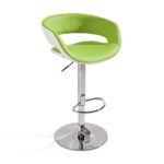 AC Design Furniture – Hocker aus Kunstleder, mit Fußstütze, 2 Stück, verschiedene Farben, Typ Kos