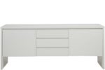 AC Design Furniture H000013162 Sideboard Malene, 170 x 72 x 45 cm, Holz Lack weiß Hochglanz