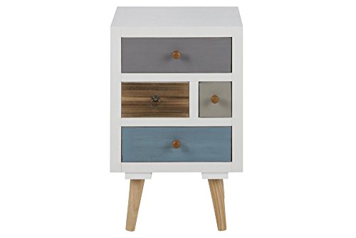 AC Design Furniture Kommode Suwen mehrfarbigen Schubladen