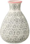 Bloomingville Vase Cecile 6,5 x 11 cm grau