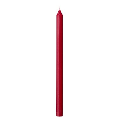 Candle,stor,red h20cm