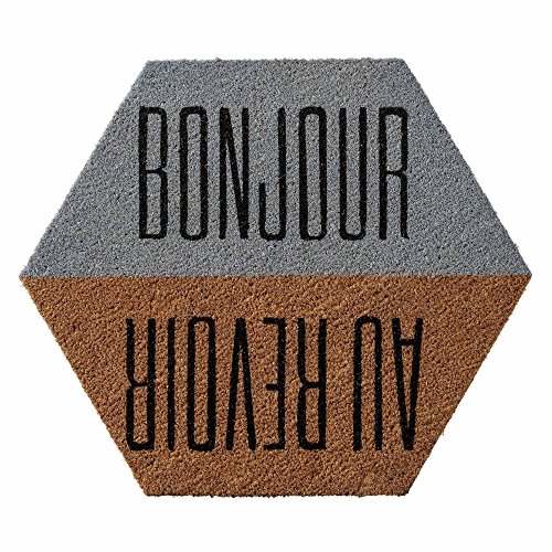 Doormat, Brown, Coir L70xH1,5xW60 cm