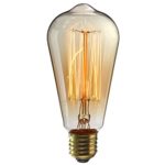 KINGSO E27 Edison Glühbirne Vintage Lampe Squirrel Cage Retro Glühlampe Antike Beleuchtung 60W 220V……