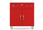 Kommode Malibu 5127 mit 2 Türen / 1 Schublade in rot Sideboard von Tenzo