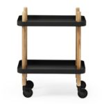 Normann Copenhagen Servierwagen Block Table Schwarz