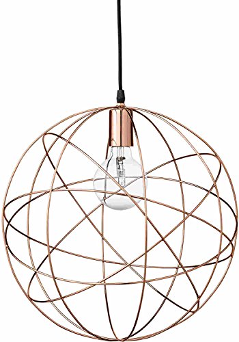 Pendant Lamp, Copper, Metal Ø40 cm [W]