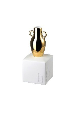 Rosenthal - Gedankenblitze Glanzgold Vase - Blumenvase Höhe 23 cm