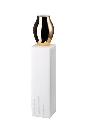 Rosenthal - Gedankenblitze Glanzgold Vase - Blumenvase Höhe 37 cm
