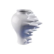 Rosenthal - Vase - Fast - 27 cm - Designvase - Porzellan - Weiß