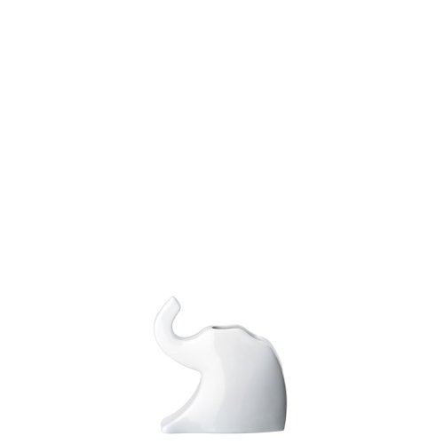 Rosenthal - Vase - Minivase - Miniaturvase "Fun o'fant" - Porzellan - Weiß Höhe 7 cm