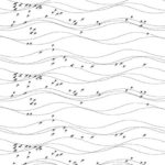 Stoff Baumwolle Meterware Zugvögel schwarz weiß Schweden skandinavisch Landhaus