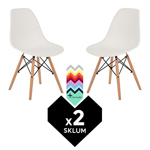 Stuhl IMS Weiss (2xStühlen) (mehr Farben) SKLUM