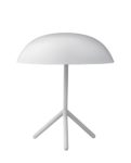 Table Lamp, White, Metal Ø35xH40 cm