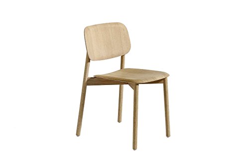 HAY - Soft Edge Wood Base Stuhl - matt lackiert - Iskos - Berlin - Esszimmerstuhl - Küchenstuhl - Speisezimmerstuhl
