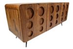 Retro Sideboard Massivholz Klarion TV Board 60er Design Lowboard 140