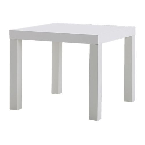 IKEA 5081953068922 Lack Beistelltisch, Holz, weiß, 45 x 55 x 55 cm