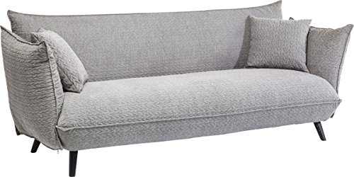 Kare Design Sofa Molly 3-Sitzer B205xT90xH80 grau