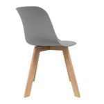 Stuhl skandinavischer Bettbezug (Pack 2) – Stuhl – Stuhl Nordic Scandi inspiriert Sessel Eames DAW – Axel – (wählen Sie Ihre Farbe) grau