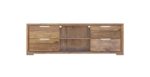 SAM® Longboard TV-Schrank White Mountain III aus Sheesham, zwei Ablageflächen, vier Schubladen