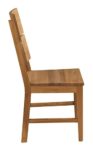 Stuhl Esszimmerstuhl Küchenstuhl KARLOS | Braun | Holz | Wildeiche Massiv