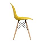 Stuhl STUHL Stuhl Tower Bettbezug Nordic Skandinavien inspiriert Sessel Eames DSW – (wählen Sie Ihre Farbe) gelb
