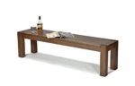Sitzbank ,,Rio Bonito,, 160x38cm, Bank Massivholz Pinie, geölt und gewachst, Farbton Cognac braun, Optional: passende Tische