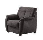 Cavadore 5193 Sessel Ecksofa, Schaumstoff, fango, 95 x 90 x 91 cm