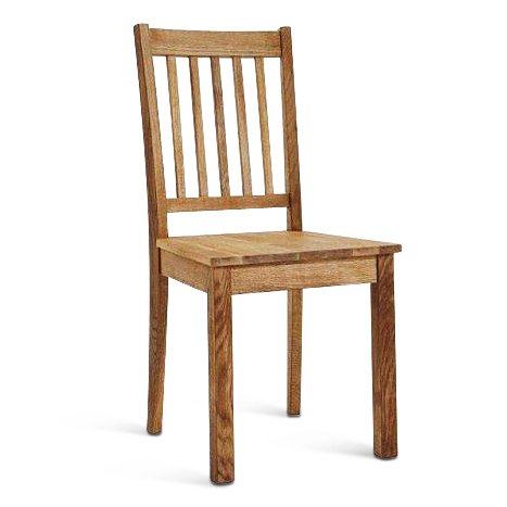 SAM® Esszimmer Esszimmerstuhl Küchenstuhl Holz-Stuhl Damar aus geölter Wildeiche, natürliche Maserung, pflegeleichte Oberfläche, handgefertigter Stuhl