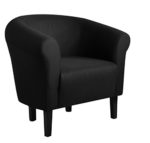 Clubsessel Loungesessel Cocktailsessel "MONACO 2" Sawanna Schwarz W364 12