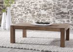SAM® Couch Tisch Saber 6605 stonefarben 120 x 40 x 80 cm Couchtisch aus massiver Akazie pflegeleichte Oberfläche natürliche Optik