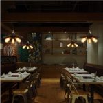LZDHY Industrie Retro Eisen Drei-kopf Kronleuchter Kreative Deckel Rock Form Decke Hängen Licht Home Restaurant Bar Renovierung Pendelleuchte