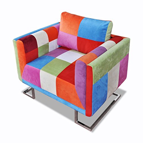 vidaXL Cube Sofa Lounge Wohnzimmerstuhl Couch Sessel Relaxsessel Armlehnstuhl Lehnstuhl