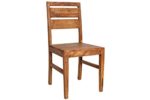Massiver Stuhl PURE Sheesham Holzstuhl Massivholz Esszimmer Stuhl aus Edelholz