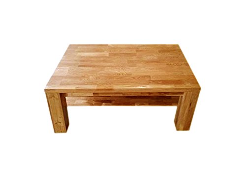 SAM® Stilvoller Couchtisch Ancona 17021 Tisch in Wildeiche massiv 120 x 80 cm natürlich geölte Oberfläche
