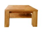 Couchtisch 'Verona II' 80x80cm Wildeiche geölt