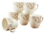 Creatable 16660 Serie Palacio 2, Geschirrset Kaffeebecher, 6 teilig, Porzellan, mehrfarbig, 30 x 24 x 12.5 cm