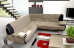 Design Ecksofa Palermo Maxi, Couchgarnitur, freistehendes Polsterecke Sofa, große Farbauswahl, Wohnlandschaft Couch