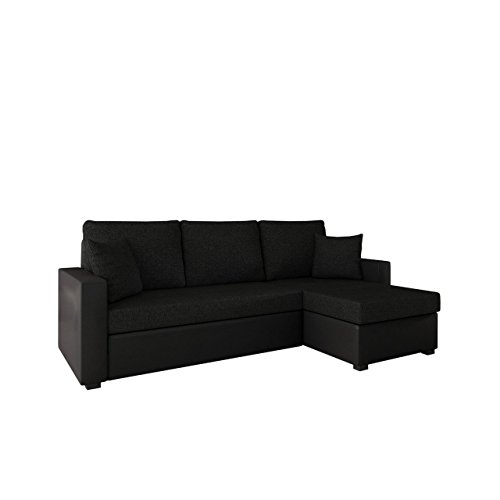 Ecksofa mit Schlaffunktion und Bettkasten Picanto Lux! Maße: 224x144 cm, Schlaffläche: 200x130 cm, Sofa Eckcouch Couch Couchgarnitur Wohnlandschaft!