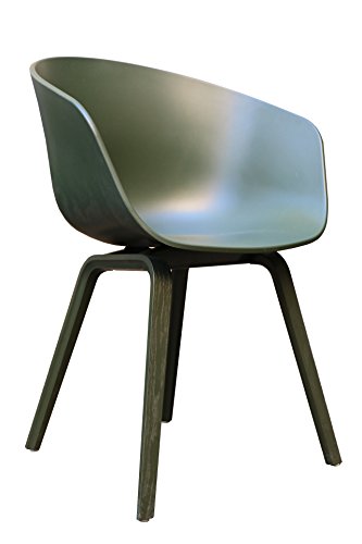 HAY - About a Chair AAC 22 - grün - Eiche grün gebeizt - Hee Welling - Design - Esszimmerstuhl - Küchenstuhl - Speisezimmerstuhl