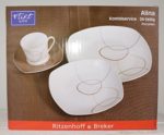 Kombiset 24teilig "Alina Marron"