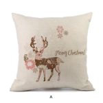 Sunnywill Happy Christmas Kissen Koffer Kissen Cover Home Decor Kissen Tasche