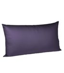 fleuresse Kissenbezug colours 9100-4580, 40x80 cm, Mako Satin, Farbe Dunkelrot, 100% Baumwolle, mit Reißverschluss