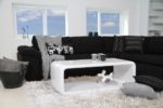 AC Design Furniture 17166 Couchtisch Loris, Glasfaser weiß Hochglanz, ca. 120 x 40 x 60 cm
