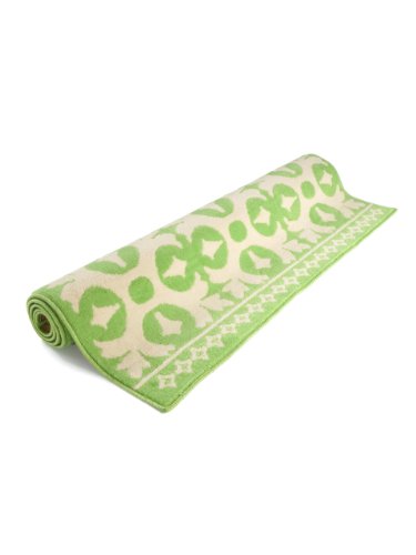 benuta Vintage Teppich im Used-Look Swing Grün 120x170 cm | Moderner Teppich für Schlafzimmer und Wohnzimmer benuta Vintage Teppich im Used-Look Swing Grün 120x170 cm | Moderner Teppich für Schlafzimmer und Wohnzimmer