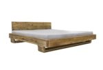 Woodkings® Bett 180x200 Mayfield Doppelbett recycelte Pinie Schlafzimmer Massivholz Design Doppelbett massive Naturmöbel Echtholzmöbel günstig