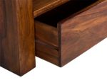 massivum Lowboard Country 120x45x55 cm Palisander braun lackiert