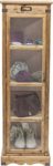 Kare Cookies Vitrine, Andere, Braun, 32 x 40 x 131 cm