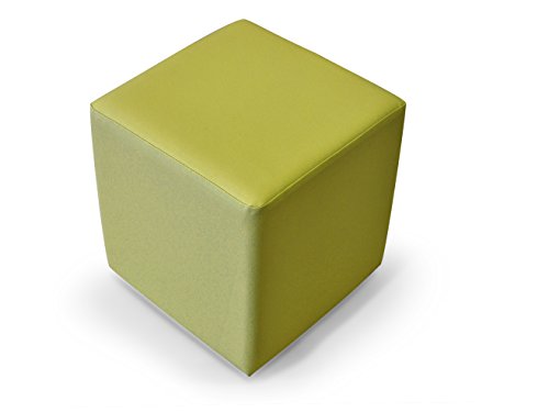 KUBUS Sitzwürfel Bandscheibenhocker Sitzhocker Fußhocker in grün 35x40x35 cm, grün