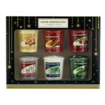 Yankee Candle Home Inspiration Votiv Kerzen Weihnachten Scents Geschenk-Set – 6 Pack
