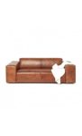 Kare Design – Sofa Vintage 2 Sitzer Leder braun Big Hug
